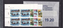 Frankatur - Pro Juventute 2000 4er Blöcke neu**