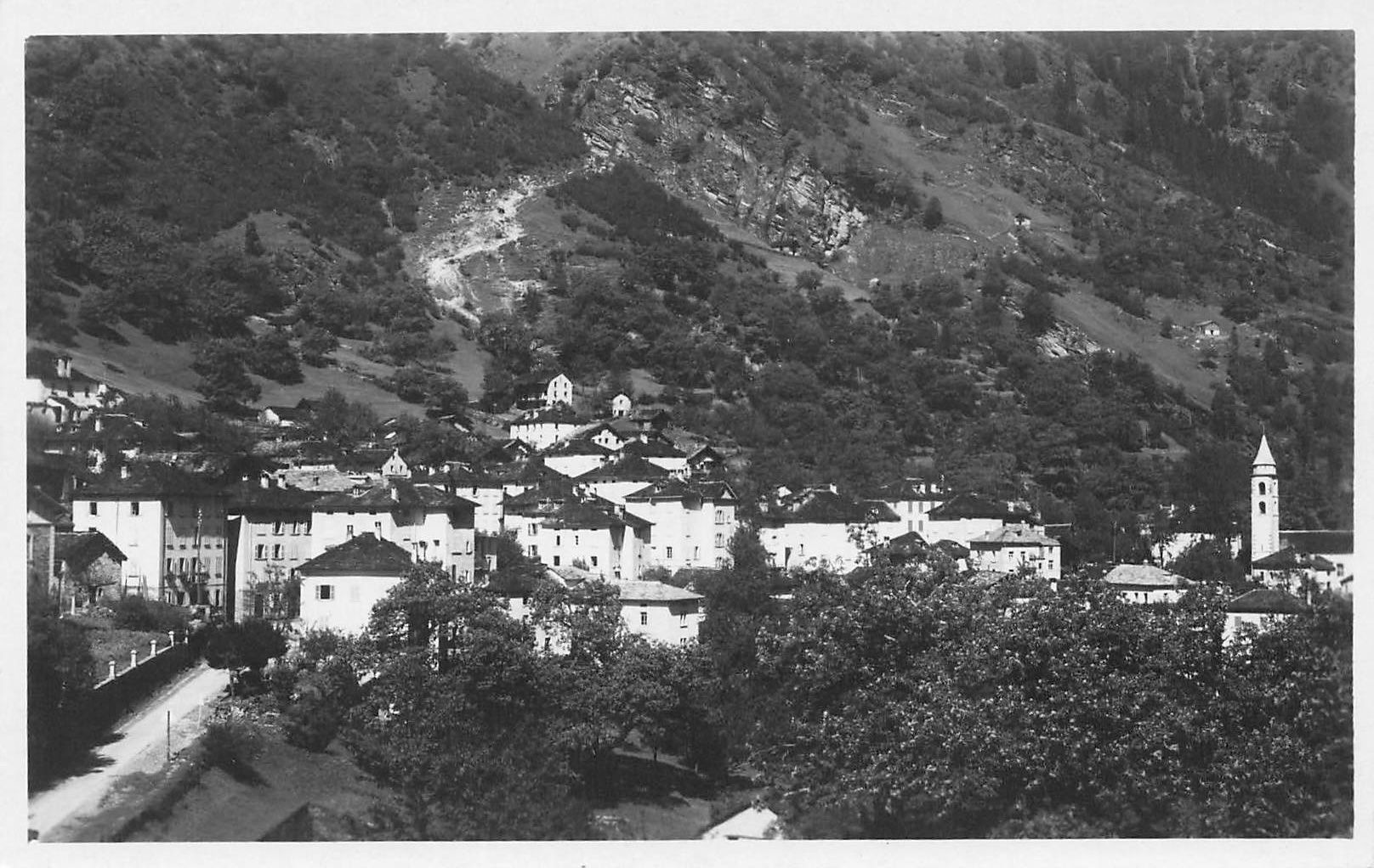 Ansichtskarten: Soazza GR Misox Panorama – Gebraucht aus Biasca von Blenio71