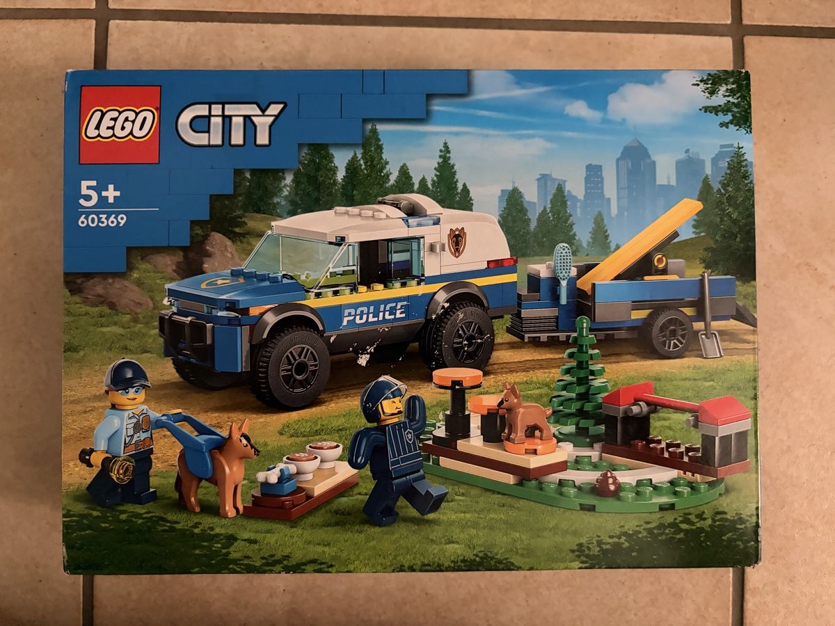 Lego Baukästen: Lego 60369 Polizei Hundeschule – Neu und originalverpackt aus Basel von Dumbolino1