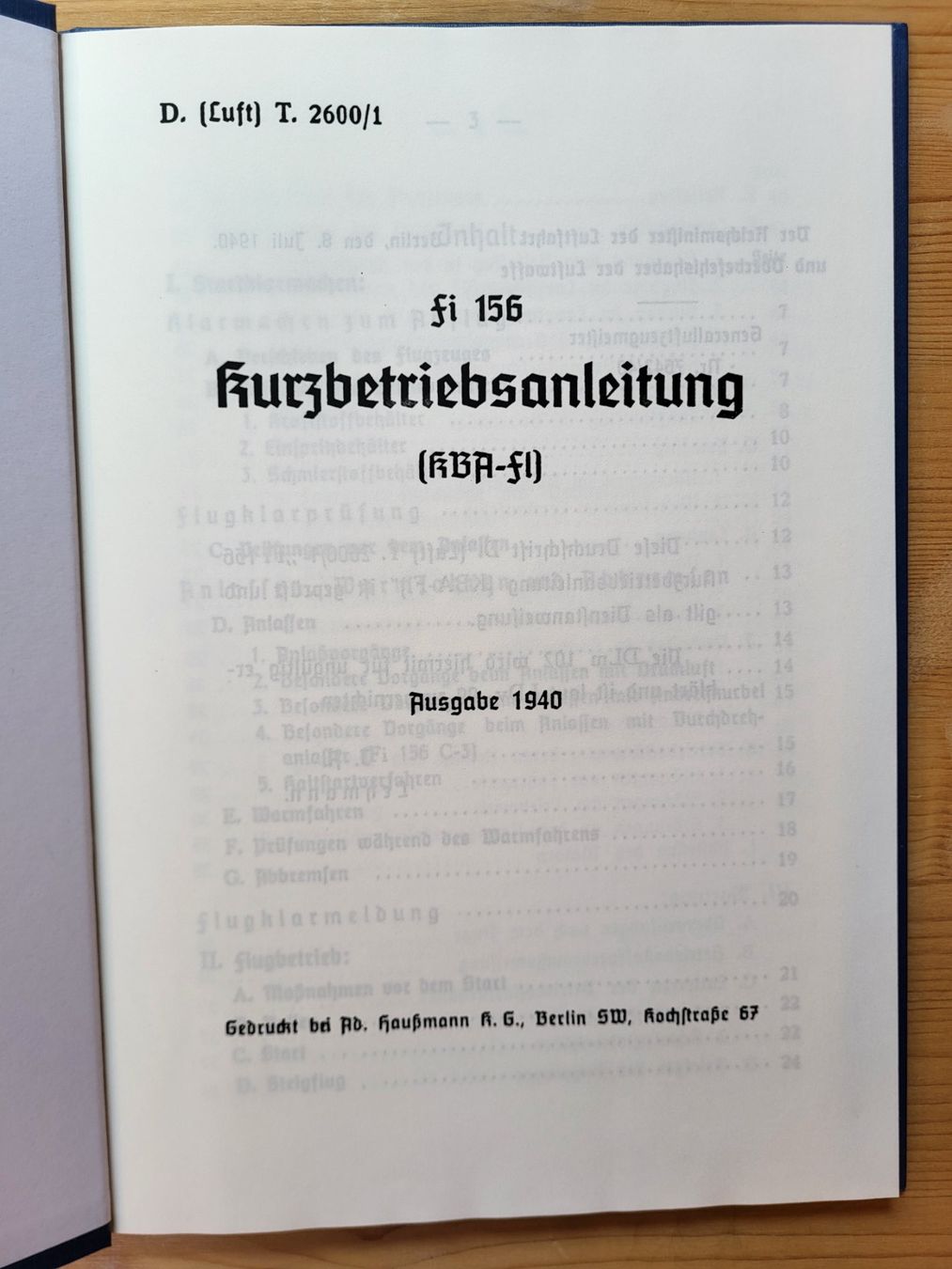 Libri: Fieseler Fi 156 (Storch) Handbücher – Nuovo (secondo la descrizione) da Winkel venduto da heinzwfw 2