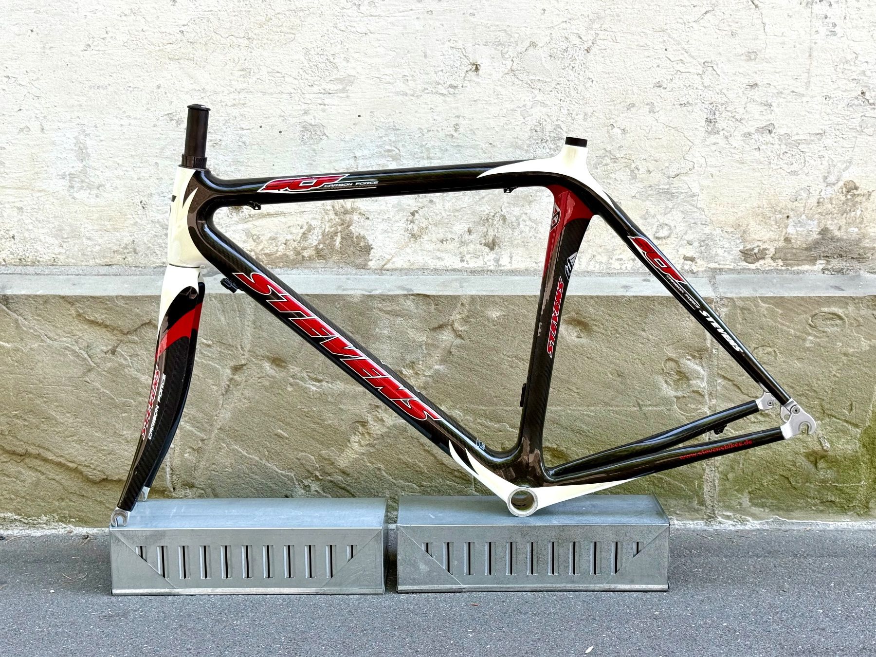 BMC Pezzi di ricambio: STEVENS SCF CARBON FORCE Frameset Rahmen 54 TOPZUSTAND 2605 – Usato da Luzern venduto da bikeandbeltcom 1