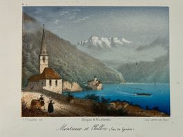 Montreux & Chillon Briquet Genève Cuvillier bei Lemercier
