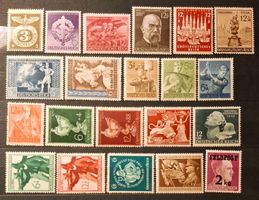 DEUTSCHES REICH: Ein Lot Postfrische ** aus 1942–1945