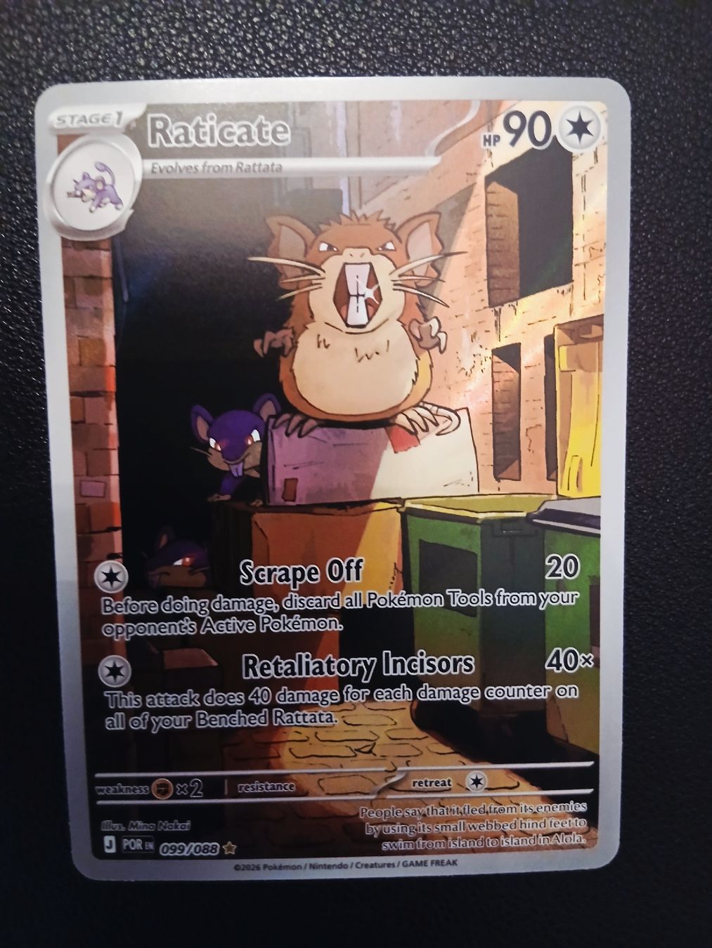 Pokémon Sammelbilder & Trading cards: Raticate Perfect Order Pokémon Englisch  – Neu (gemäss Beschreibung) aus Regensdorf von Baba_Basar