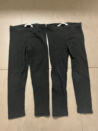 H&M Leggins schwarz 98