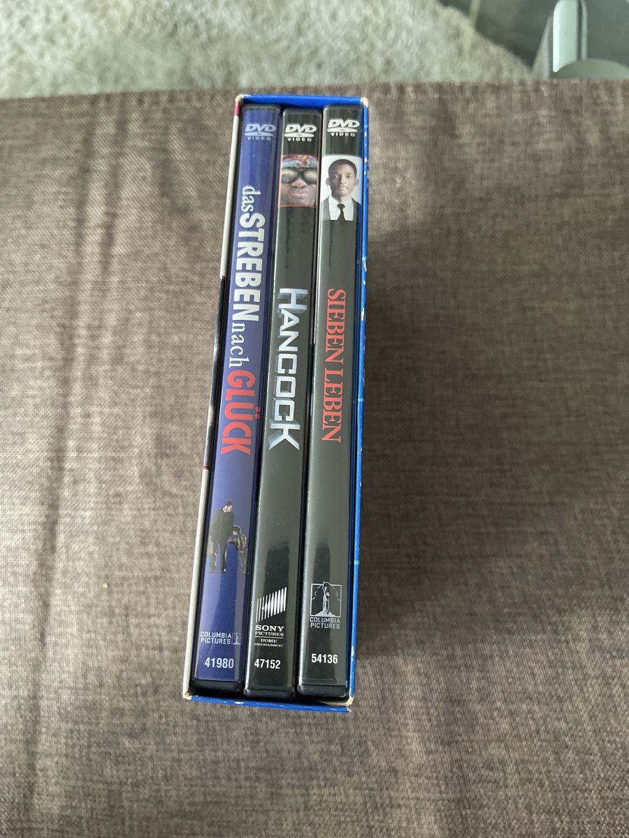 Tutti i DVDs: Will Smith 3er DVD-Set: Hancock, Sieben Leben, Streben nach – Usato da Unterkulm venduto da AnoliOccasion 1
