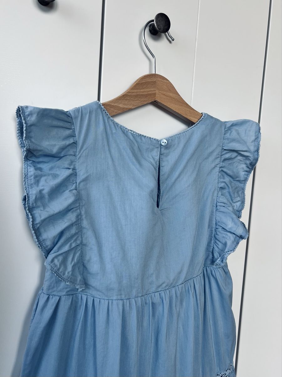 H&M Kleider & Röcke: Mädchenkleid H&M 116, blau, Kleid – Gebraucht aus Burgdorf von rulan 3