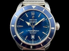 Breitling Superocean Automatic blau 46mm Fullset *U1397