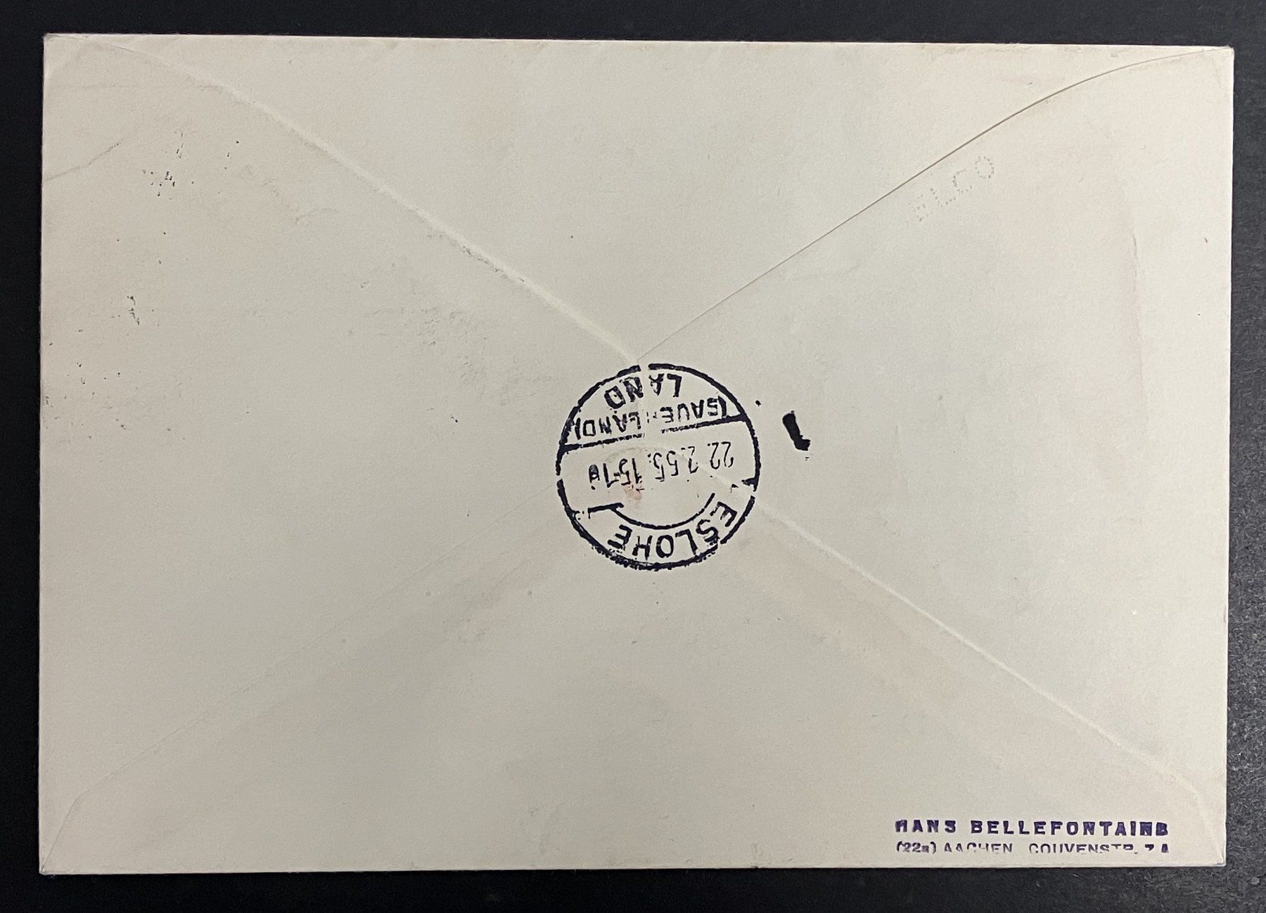 Tutti i francobolli: BLOCK LAUSANNE 1955 FDC – Nuovo (secondo la descrizione) da Oberwil BL venduto da SALOB 1