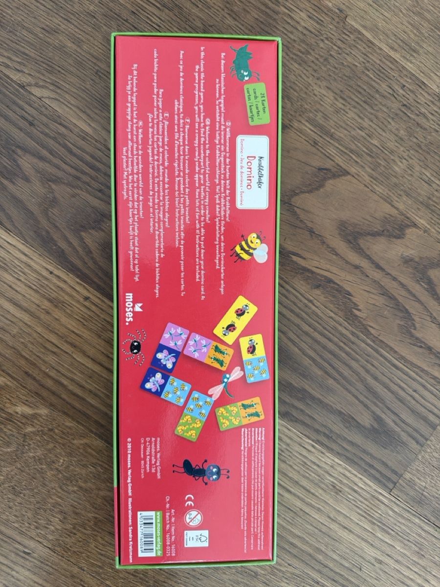 Giochi: Krabbelkäfer Domino Spiel – Nuovo (secondo la descrizione) da Zürich venduto da car_6g7b 1