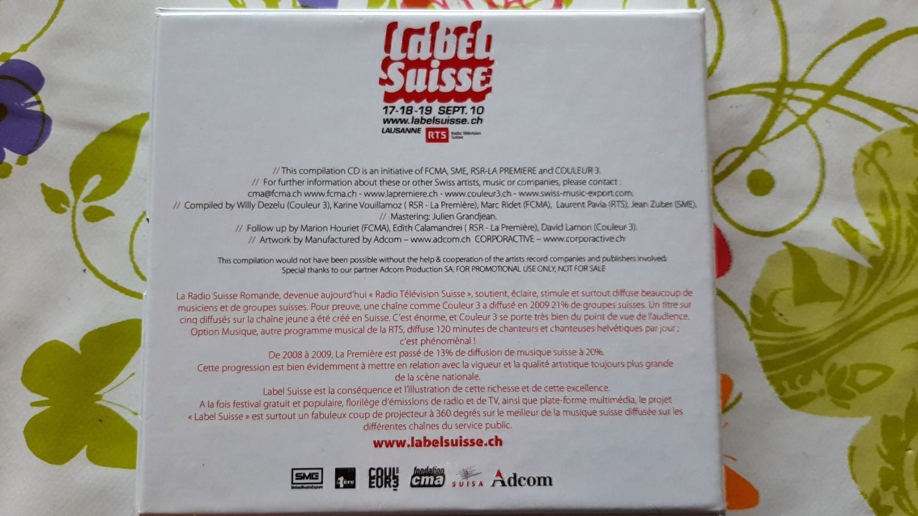 CDs: cd Label Suisse 2 Cds Rock pop divers – Gebraucht aus Pully von bro_n52j 8