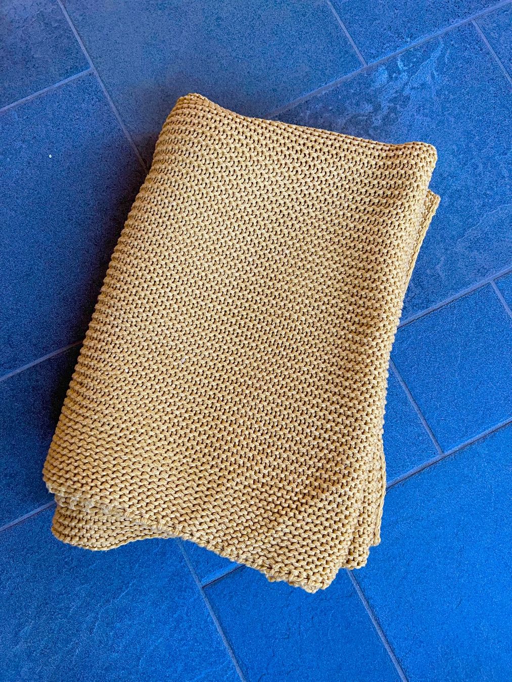 Ikea Coperte: Decke von IKEA, INGABRITTA, senfgelb – Usato da Kerzers venduto da Pippuri96
