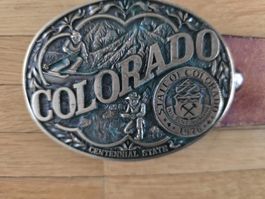 Colorado Gürtel mit First Edition Schnalle