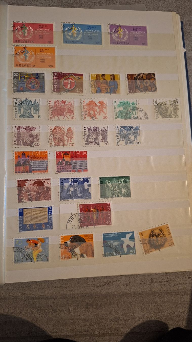 Tutti i francobolli: Collection timbres suisses – Usato da Montricher venduto da bil_fyq7 2