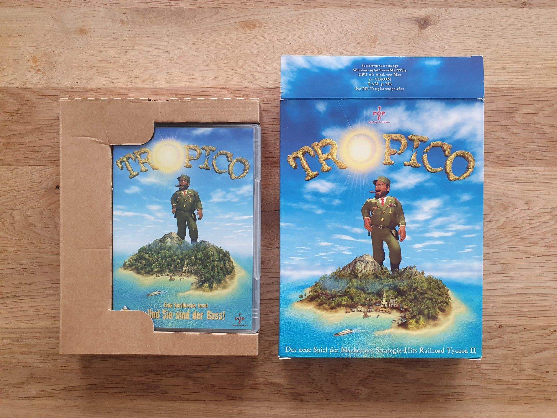 Giochi: PC Game Tropico (2001) Big Box Deutsch – Usato da Greifensee venduto da perfectioN88 3