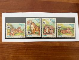 Laos 1984  Wildkatzen  gest.  (A1010)