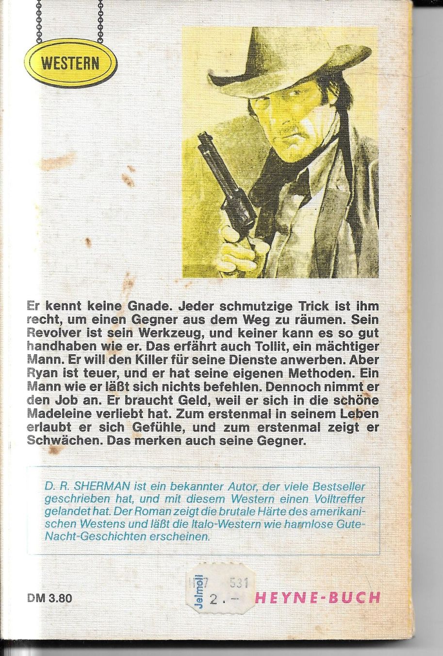 Bücher: D.R. Sherman - Ryan, der Killer – Gebraucht aus Nunningen von mercury-for-books 1
