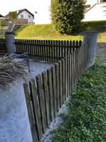 Gartenzaun aus Holz