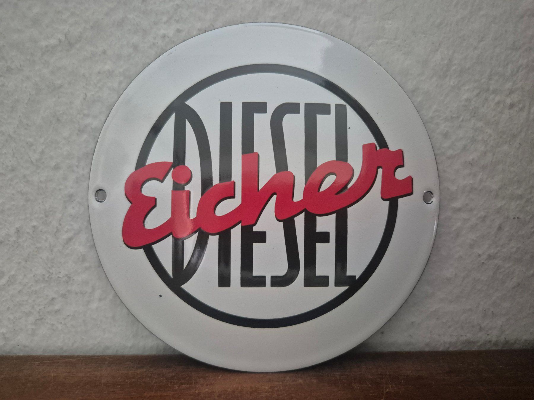 Insegne: Emailschild Eicher Diesel Traktor Scheune Werkstatt Emaille – Nuovo (secondo la descrizione) da Schaffhausen venduto da pfanis09 1