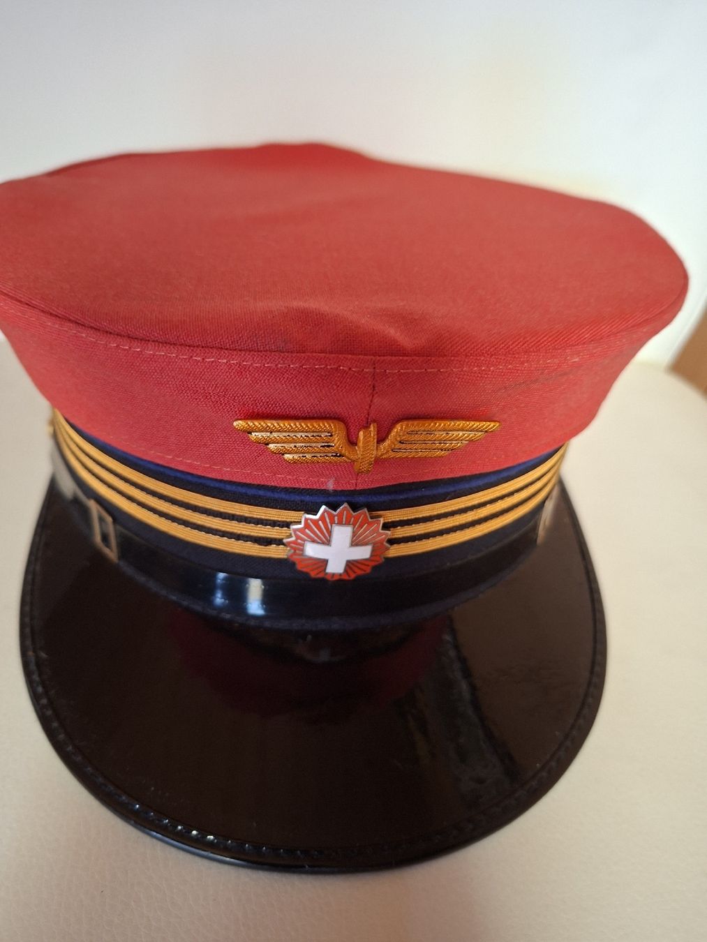 SBB/CFF/FFS Uniformi: Antike Schweizer Eisenbahner Mütze – Usato da Schwanden Sigrisw venduto da len_9yqg