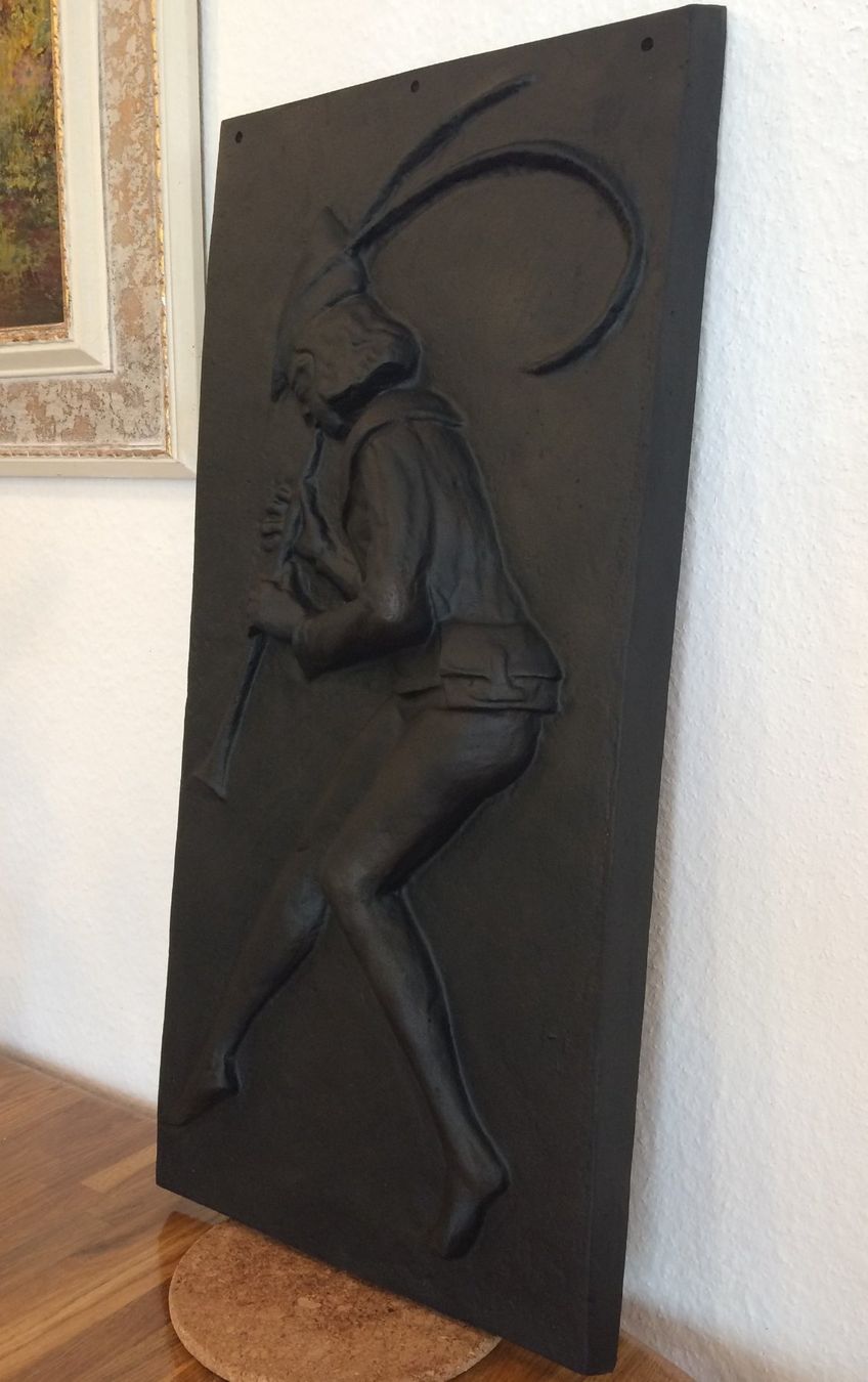 Sculture & Statue: Eisenguß Reliefplatte Antik – Usato da Derendingen venduto da lunatic