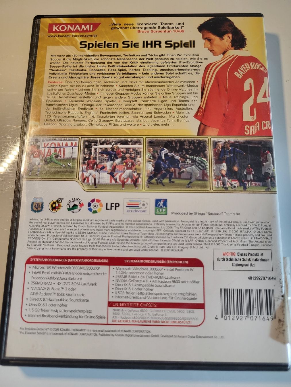 Giochi: PES 6 - Pro Evolution Soccer PC CiB – Usato da Conthey venduto da Th3gr4yf0x 2
