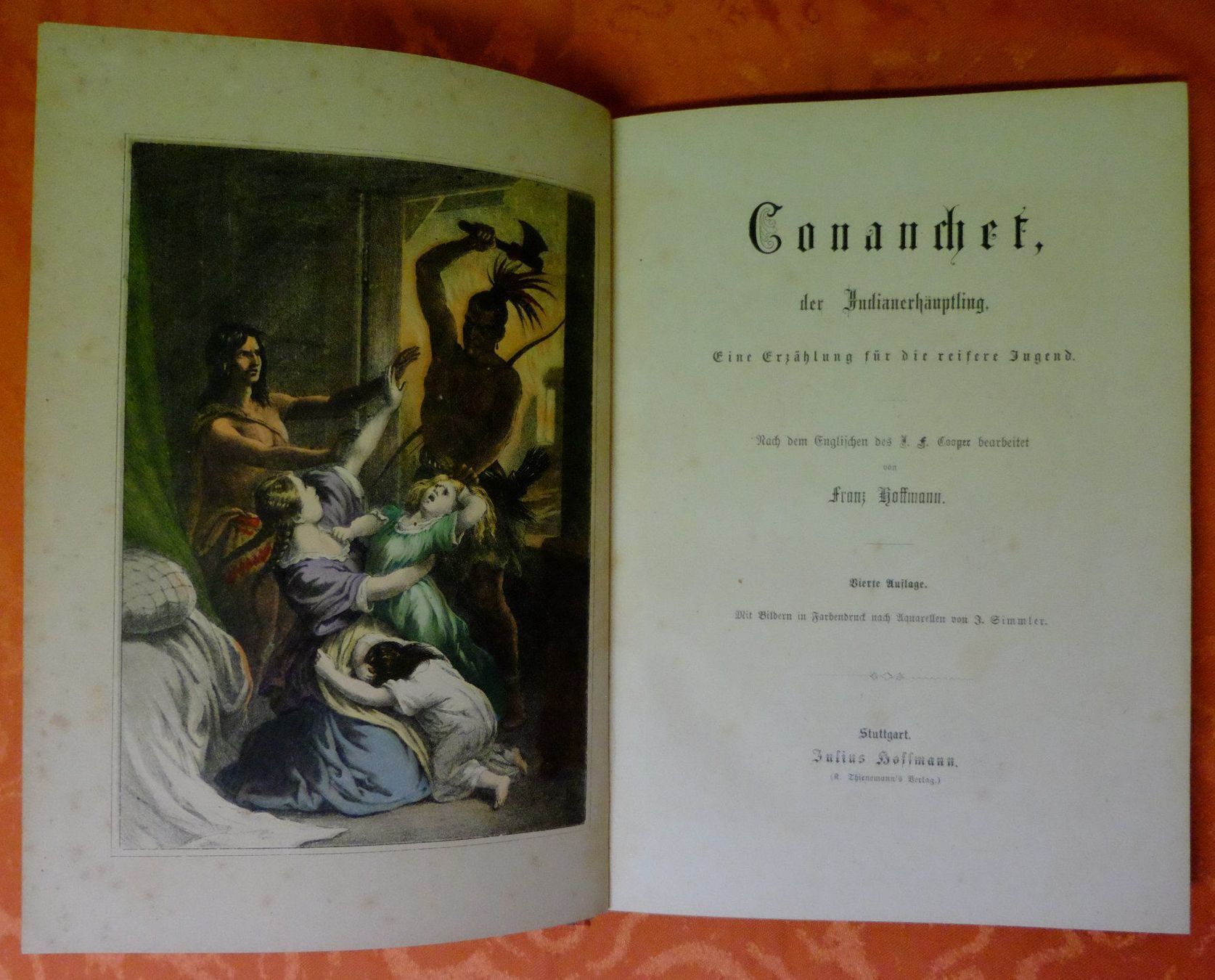 Libri: Conanchet, der Indianerhäuptling. – Usato da Rheinfelden venduto da Esekiel 1