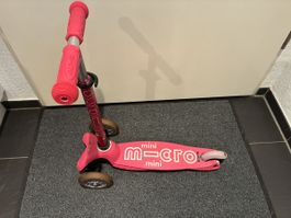 Micro Mini Scooter Kinderroller rosa gebrauchter Zustand