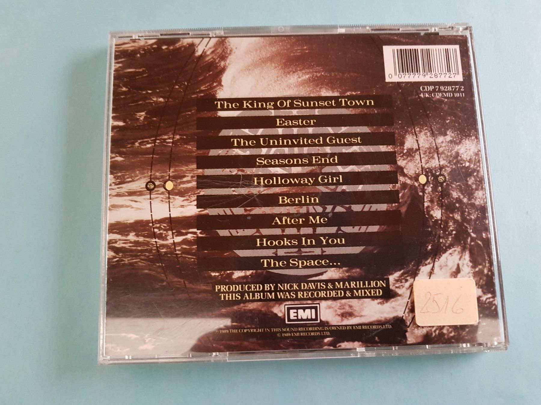 CD: CD - Marillion "Seasons End" – Usato da Dübendorf venduto da ine_15 1