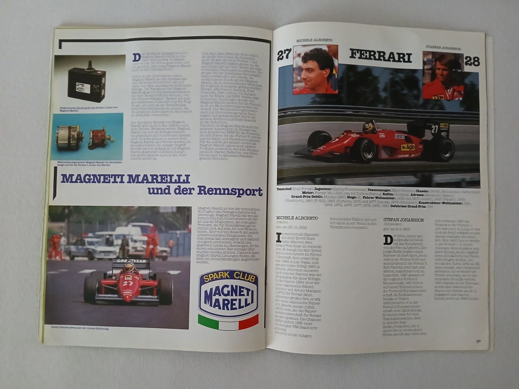 Riviste & Magazine: Programmheft Formel 1; GP Österreich, Zeltweg 1985 – Usato da Aarburg venduto da Hktm 6