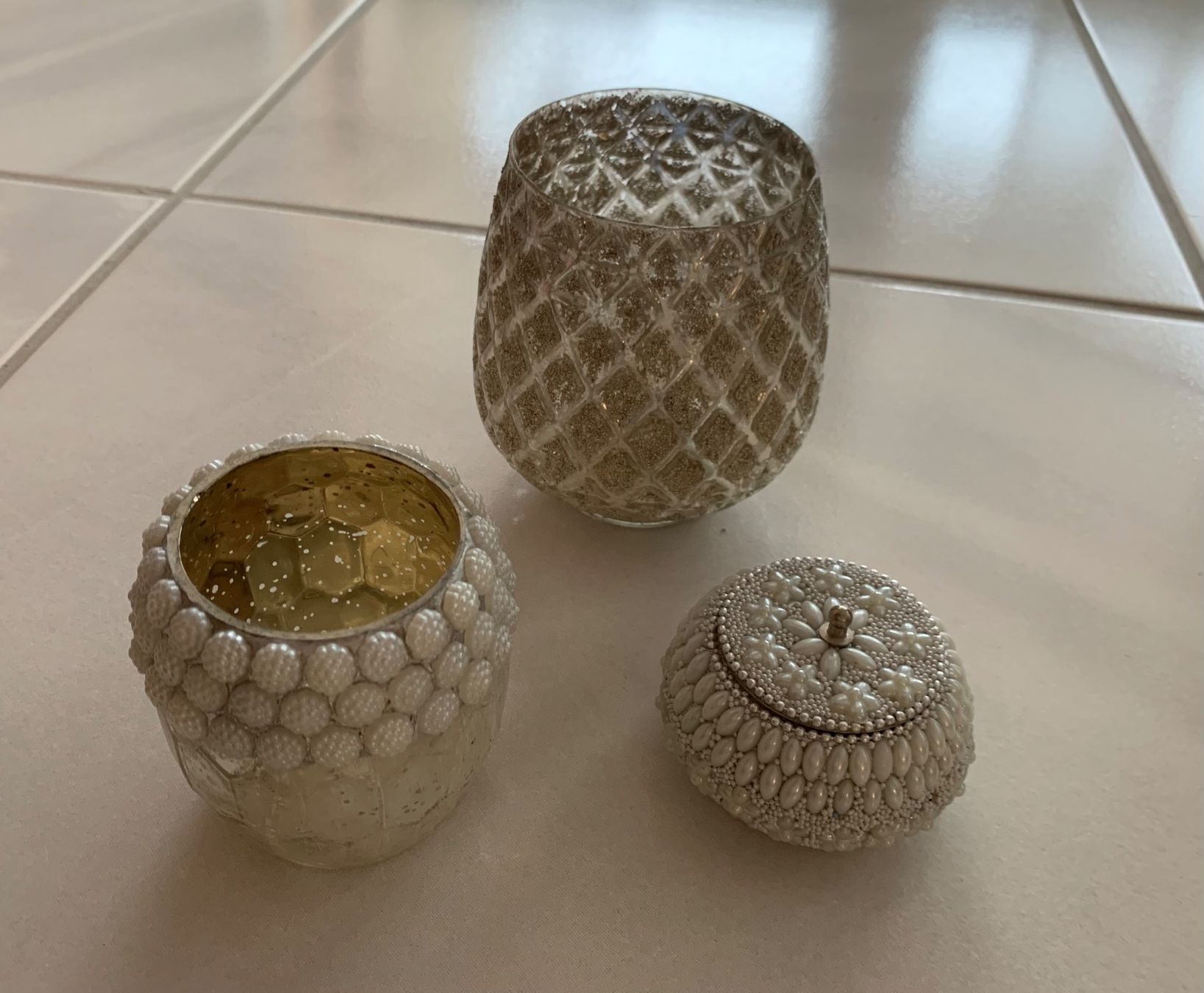 Tutte le decorazioni: 3x Windlichter – Usato da Embrach venduto da Bdennis