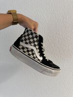 Vans Sk8-Hi Checkerboard High-Top Sneakers