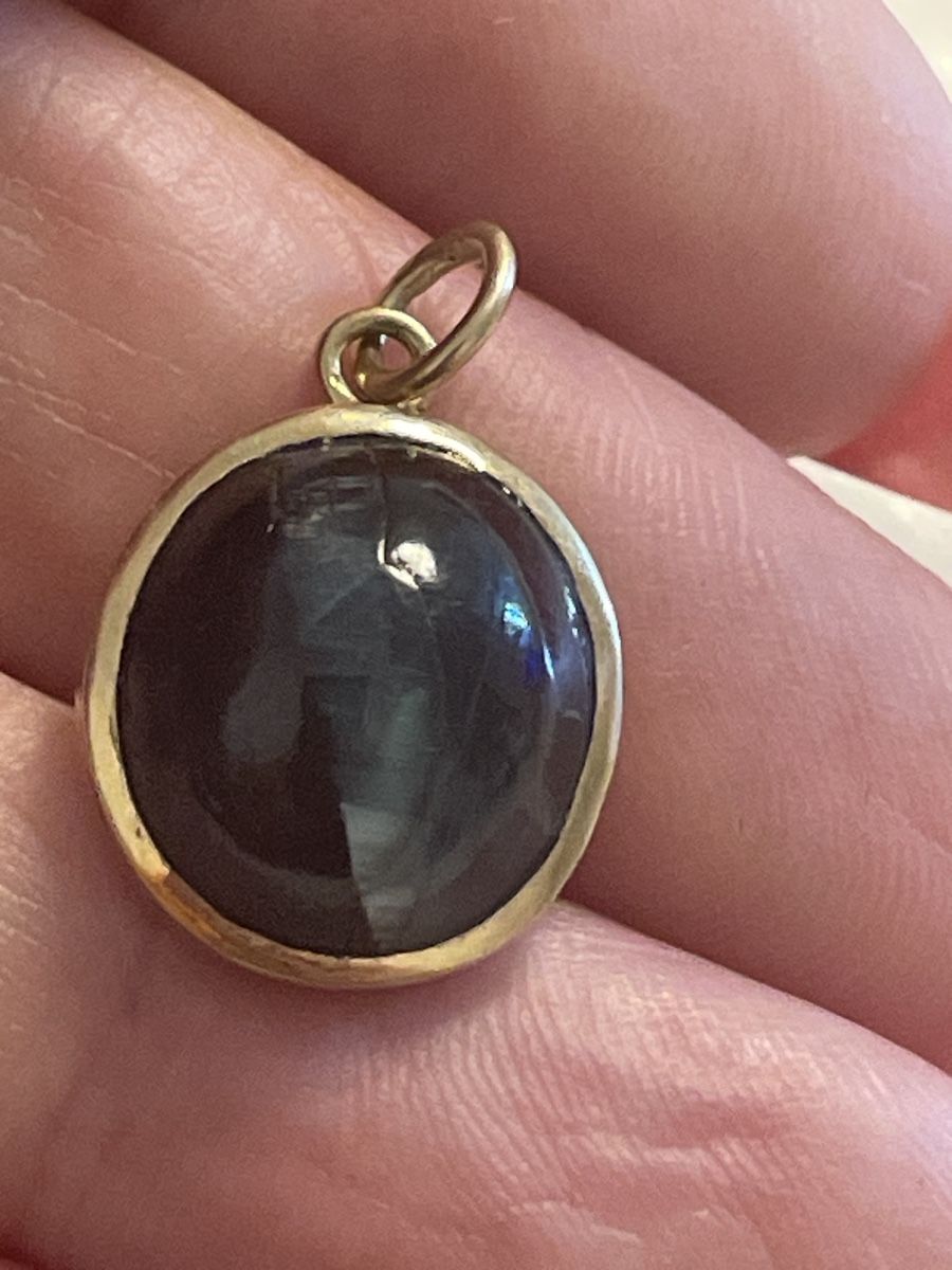 Ciondoli: Pendentif, en or 18 carats avec Pierre – Usato da Montreux venduto da Pipo7878 1