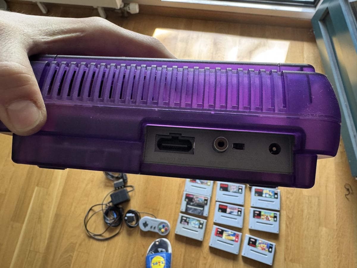 Nintendo Konsolen: European SNES Console – Custom Purple Shell + Games Bundle – Gebraucht aus Ostermundigen von RetroOwl 4