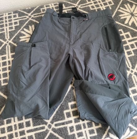 Sehr leichte Mammut Trekking Hosen Gr. 52