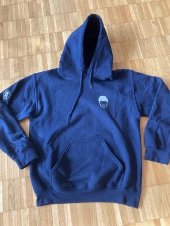 Herren Hoodie Gr. S, Navy blau