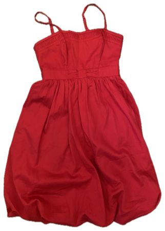 Sommerliches, rotes Kleid - your perfect red dress, Gr. 34