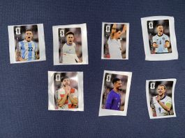 Wm 2026 Panini Coca Cola Sticker 7 Stück