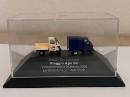 Busch 1/87 Nr. 203 Piaggio Ape 50 Spielwarenmesse Nürnberg