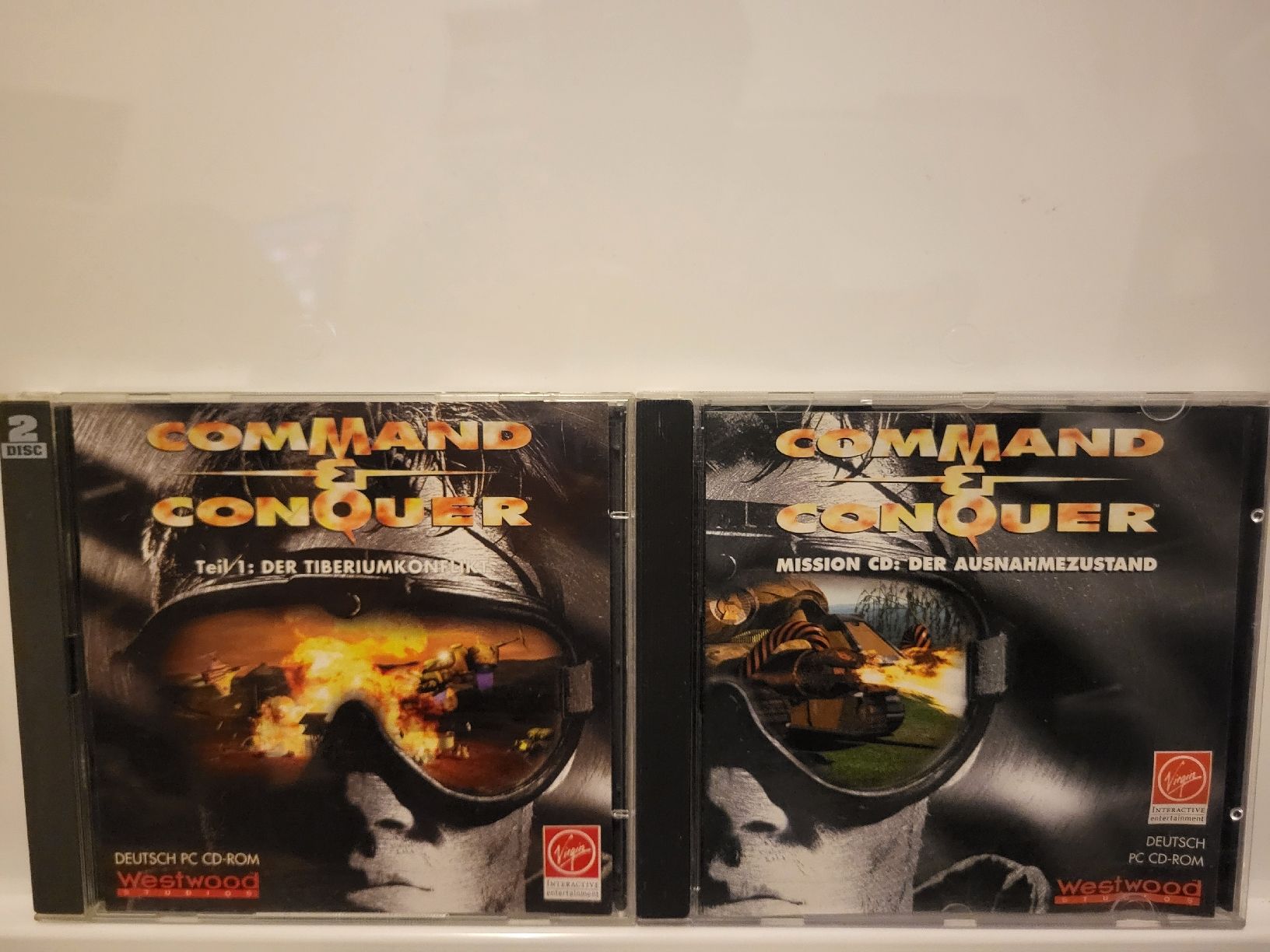 Spiele: Command & Conquer PC, Tiberium+Mission CD Collection (CIB) – Neu (gemäss Beschreibung) aus Conthey von Th3gr4yf0x