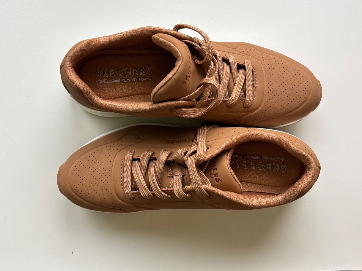 Skechers Scarpe da donna: Neue Skechers Uno hellbraun – Nuovo (secondo la descrizione) da Wettswil venduto da liv_q65c 4