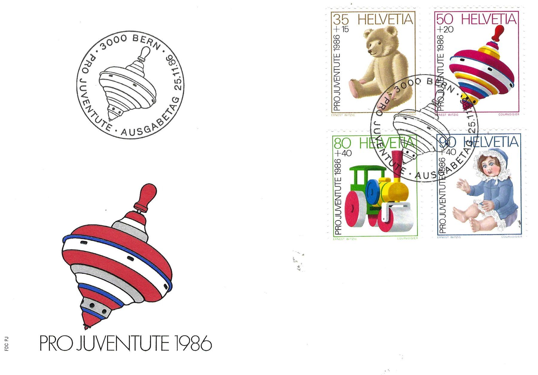 Buste & buste per spedizione: 9 FDC Briefe 1986 – Nuovo (secondo la descrizione) da Ipsach venduto da Goetrix 4