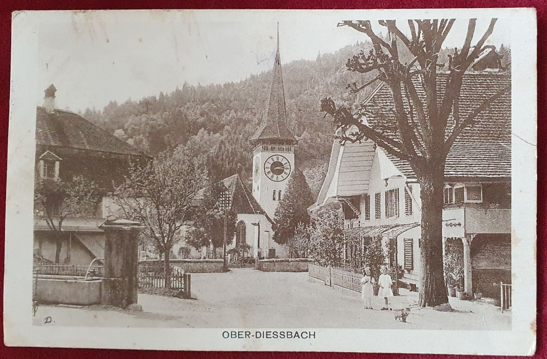 Cartoline postali: Ober-Diessbach 1930, mit Bahnpoststempel – Usato da Kreuzlingen venduto da Rschweiz1