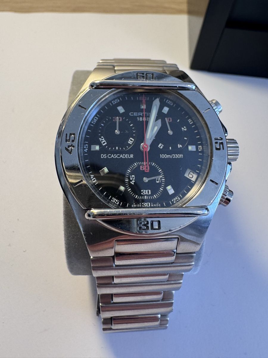 Certina Orologi: Certina DS Cascadeur,acier inoxydable, comme neuve! – Usato da Vésenaz venduto da Angela.C3