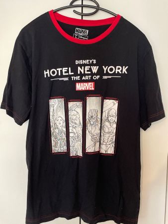 DISNEYLAND / MARVEL Print Shirt "Hotel New York" Gr. L
