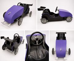 Seifenkiste „Black Panther“