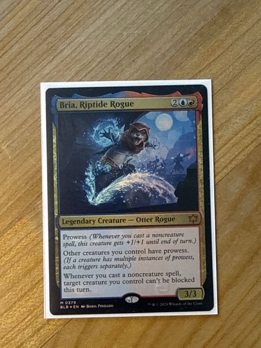 Magic The Gathering Sammelbilder & Trading cards: Bria, Riptide Rogue-Foil – Neu (gemäss Beschreibung) aus Trogen von noe_5gs2