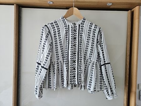Bluse von Maison Hotel - Gr. XS