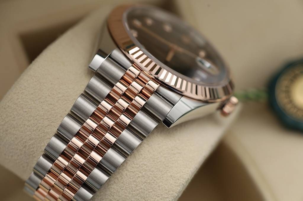 Rolex Orologi: Rolex Datejust 41 Rose Chocolate Dial – Usato da Wollerau venduto da RekociTimepieceGmbH 1