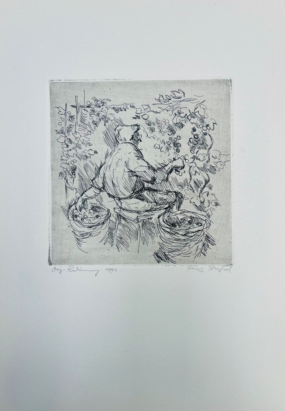 Incisioni: Lithographie Hans Dubach – Usato da Weiach venduto da Meine-kleine-Welt